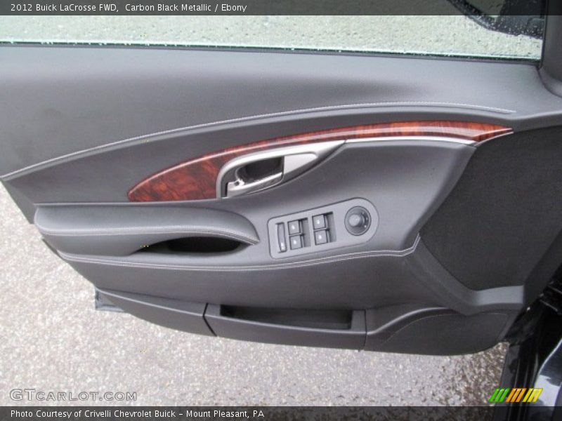 Carbon Black Metallic / Ebony 2012 Buick LaCrosse FWD