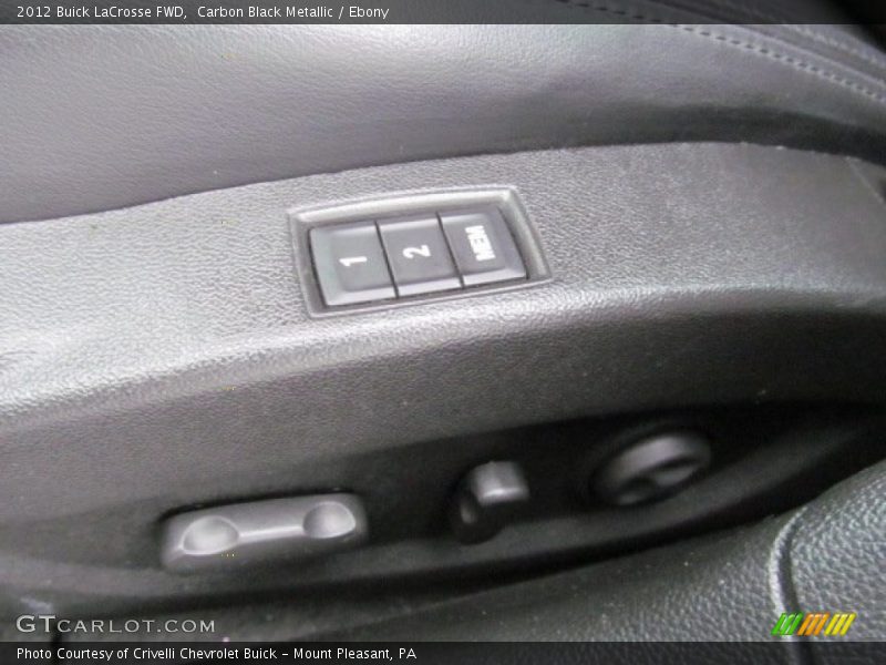 Carbon Black Metallic / Ebony 2012 Buick LaCrosse FWD