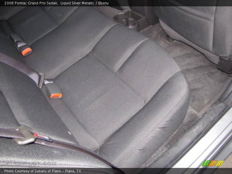 Liquid Silver Metallic / Ebony 2008 Pontiac Grand Prix Sedan