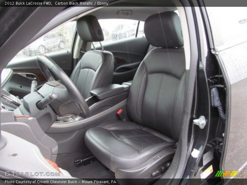 Carbon Black Metallic / Ebony 2012 Buick LaCrosse FWD