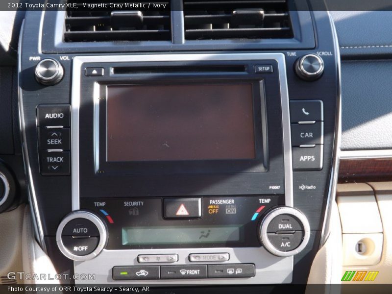 Magnetic Gray Metallic / Ivory 2012 Toyota Camry XLE
