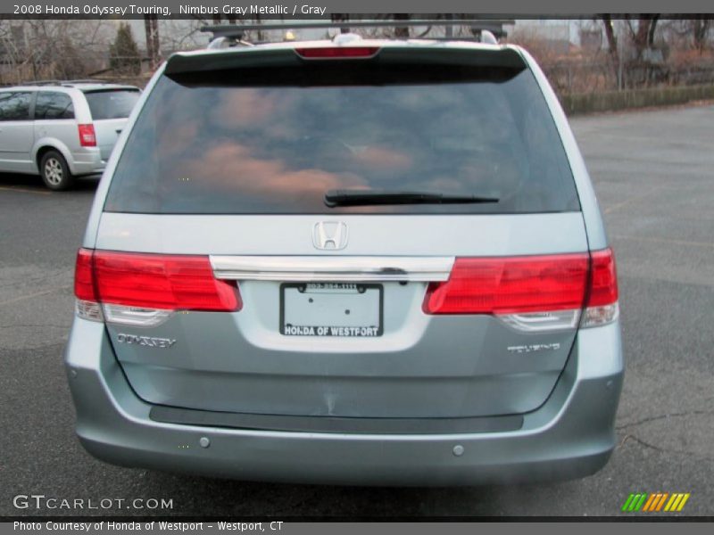 Nimbus Gray Metallic / Gray 2008 Honda Odyssey Touring