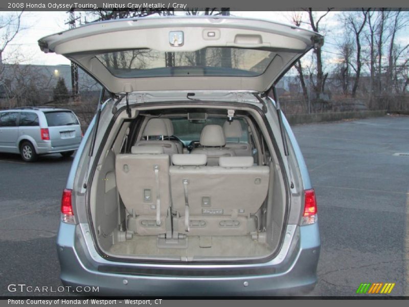 Nimbus Gray Metallic / Gray 2008 Honda Odyssey Touring
