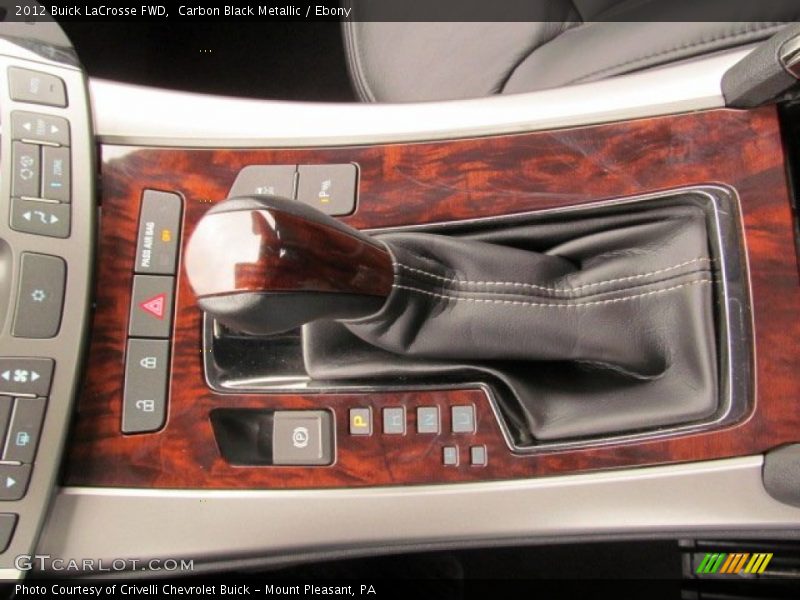 Carbon Black Metallic / Ebony 2012 Buick LaCrosse FWD