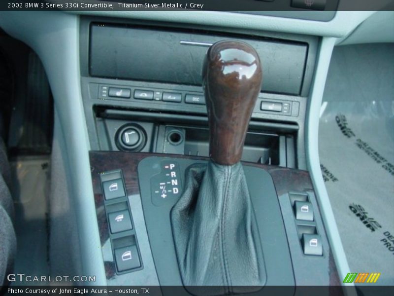 Titanium Silver Metallic / Grey 2002 BMW 3 Series 330i Convertible