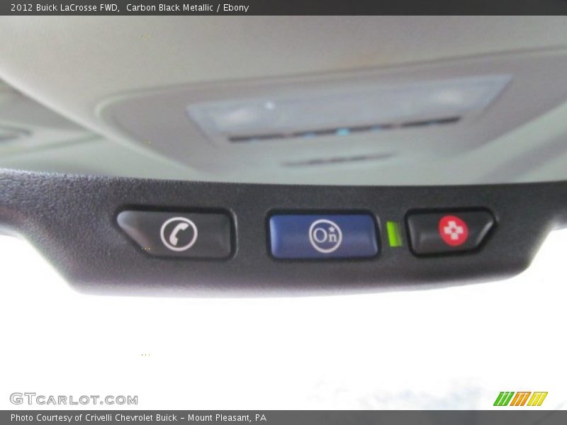 Carbon Black Metallic / Ebony 2012 Buick LaCrosse FWD