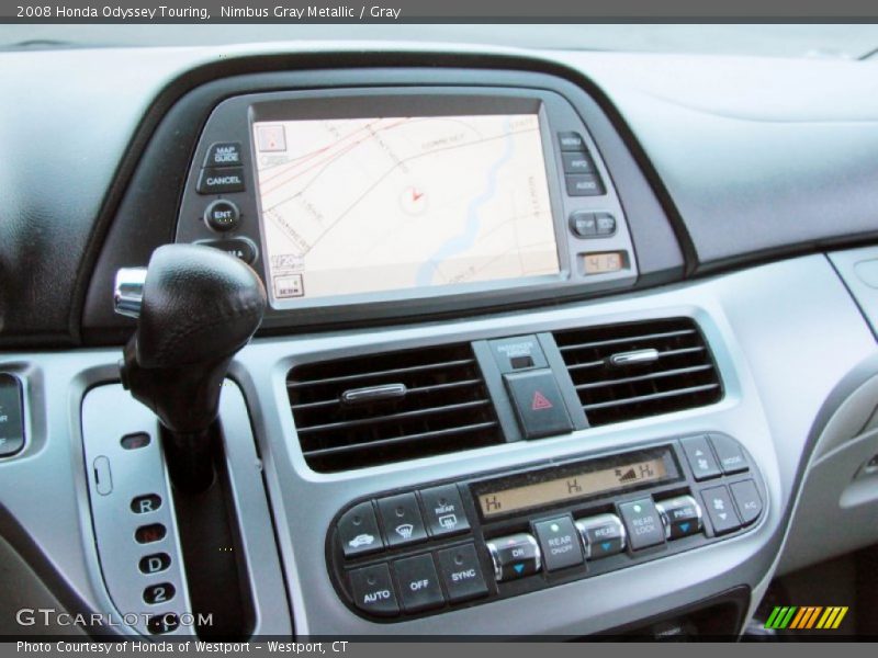 Nimbus Gray Metallic / Gray 2008 Honda Odyssey Touring