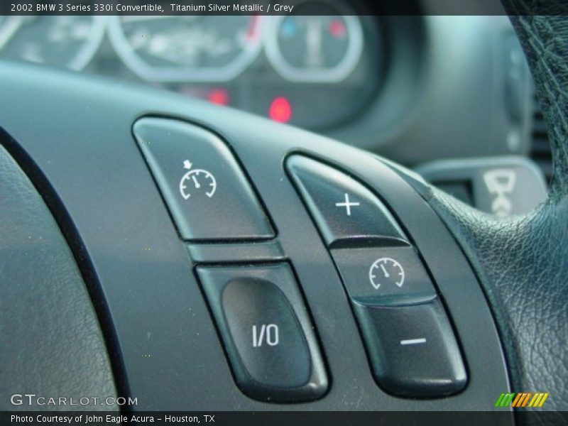 Titanium Silver Metallic / Grey 2002 BMW 3 Series 330i Convertible