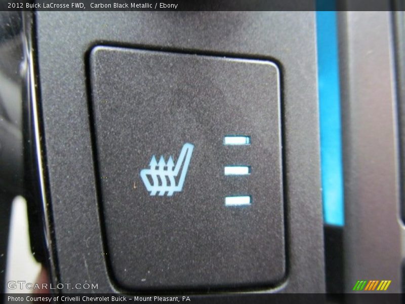 Carbon Black Metallic / Ebony 2012 Buick LaCrosse FWD