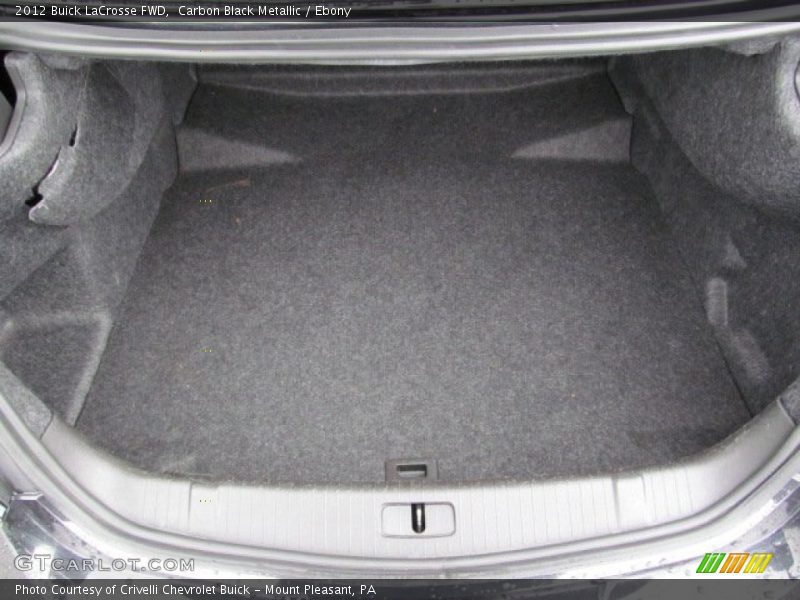 Carbon Black Metallic / Ebony 2012 Buick LaCrosse FWD