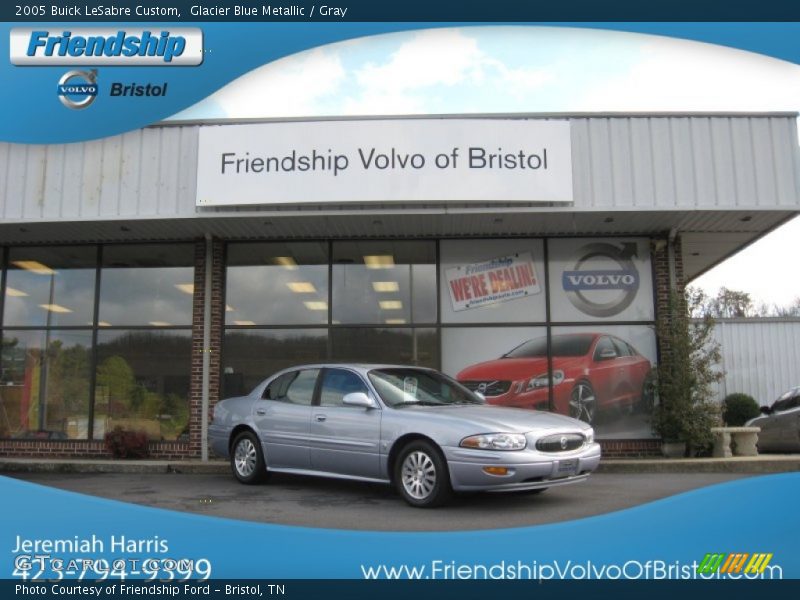 Glacier Blue Metallic / Gray 2005 Buick LeSabre Custom
