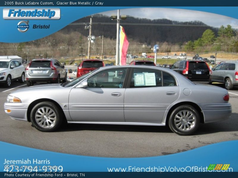 Glacier Blue Metallic / Gray 2005 Buick LeSabre Custom