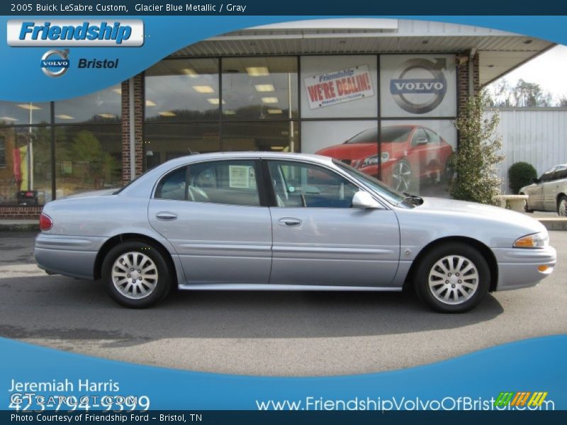 Glacier Blue Metallic / Gray 2005 Buick LeSabre Custom