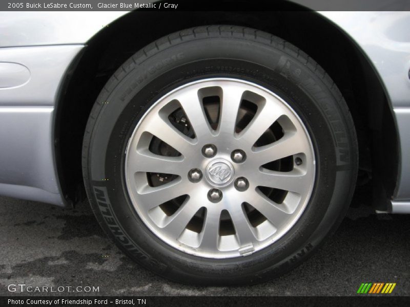 Glacier Blue Metallic / Gray 2005 Buick LeSabre Custom