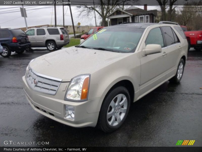 Gold Mist / Cashmere 2007 Cadillac SRX V6