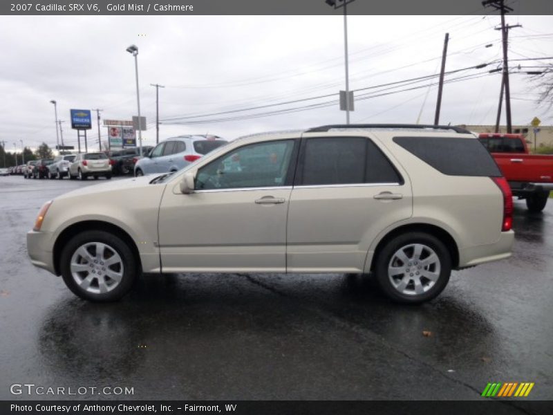 Gold Mist / Cashmere 2007 Cadillac SRX V6