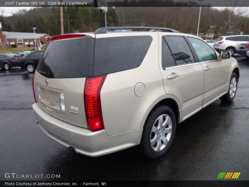 Gold Mist / Cashmere 2007 Cadillac SRX V6