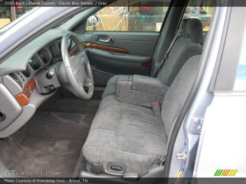Glacier Blue Metallic / Gray 2005 Buick LeSabre Custom