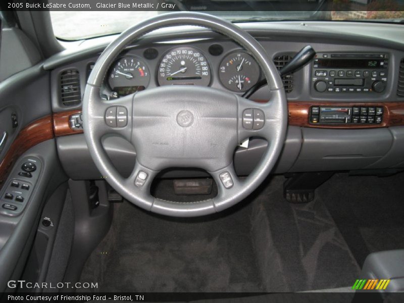 Glacier Blue Metallic / Gray 2005 Buick LeSabre Custom