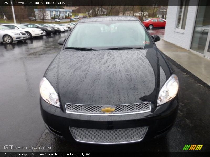 Black / Gray 2013 Chevrolet Impala LS