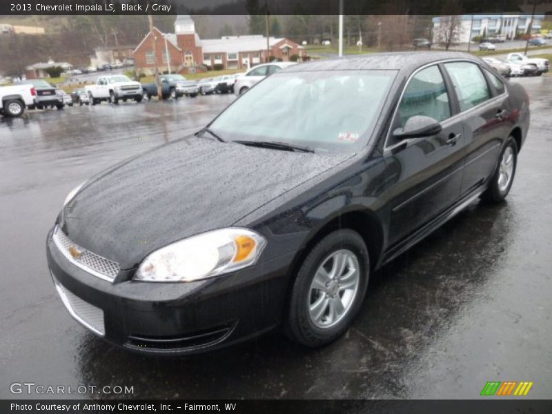 Black / Gray 2013 Chevrolet Impala LS