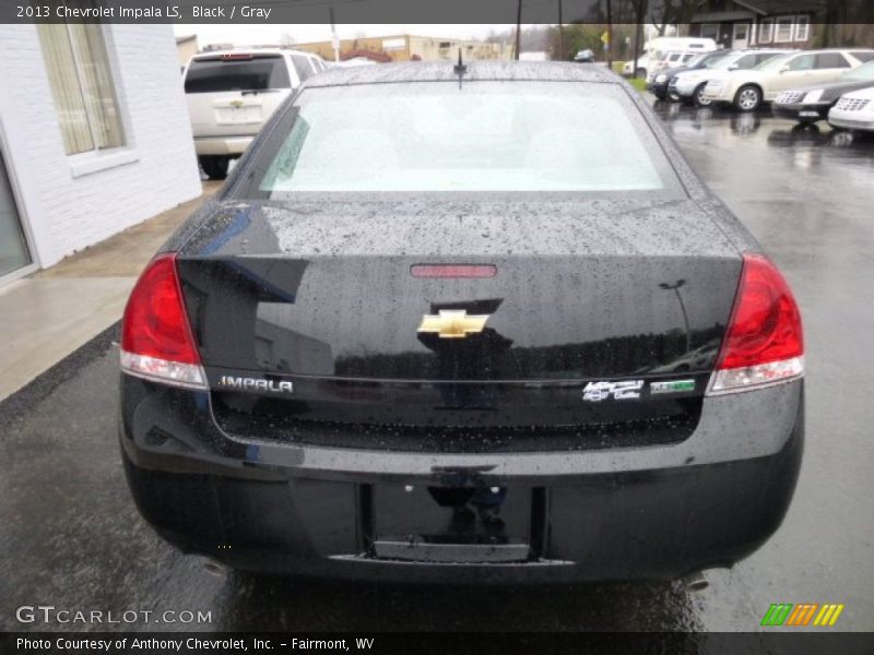 Black / Gray 2013 Chevrolet Impala LS