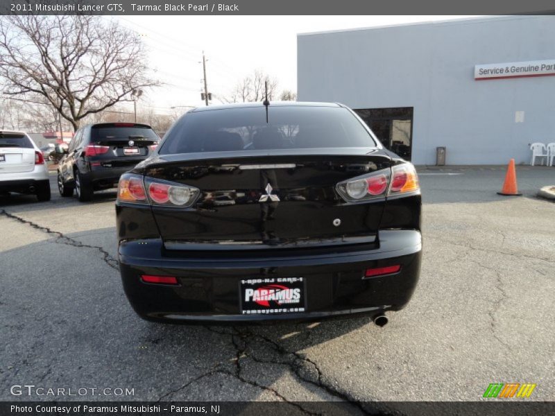 Tarmac Black Pearl / Black 2011 Mitsubishi Lancer GTS