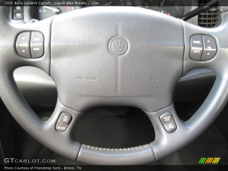 Glacier Blue Metallic / Gray 2005 Buick LeSabre Custom