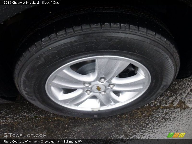 Black / Gray 2013 Chevrolet Impala LS