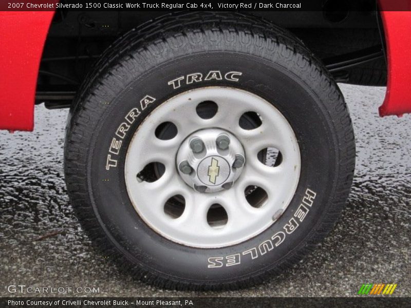  2007 Silverado 1500 Classic Work Truck Regular Cab 4x4 Wheel