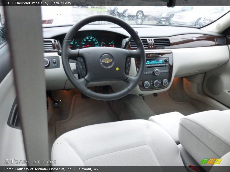 Black / Gray 2013 Chevrolet Impala LS