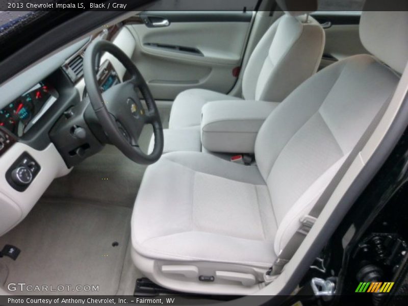 Black / Gray 2013 Chevrolet Impala LS