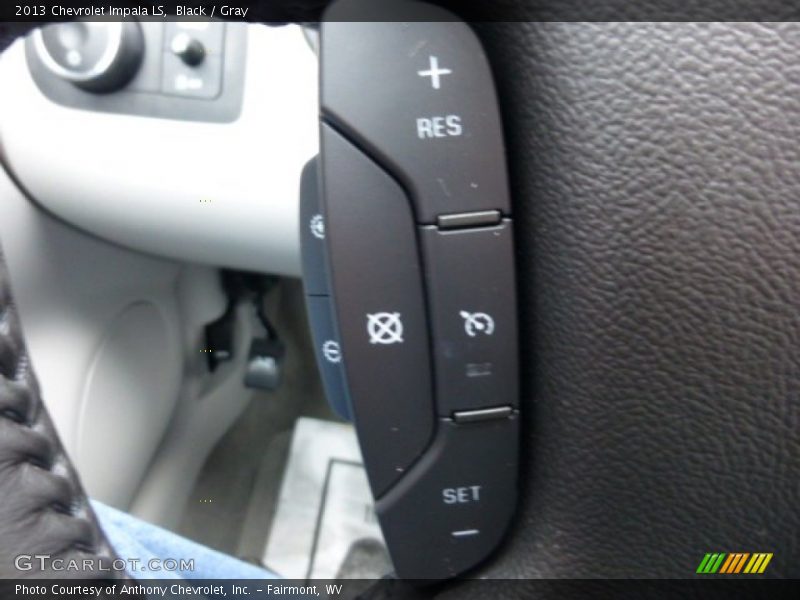 Black / Gray 2013 Chevrolet Impala LS