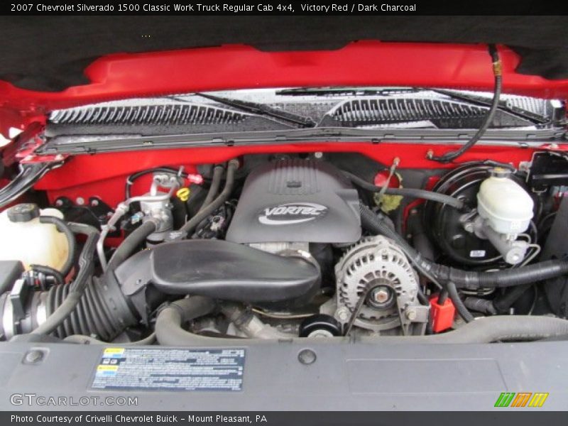  2007 Silverado 1500 Classic Work Truck Regular Cab 4x4 Engine - 4.8 Liter OHV 16-Valve Vortec V8