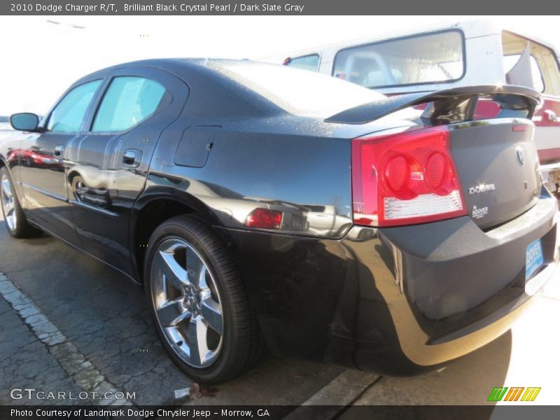 Brilliant Black Crystal Pearl / Dark Slate Gray 2010 Dodge Charger R/T