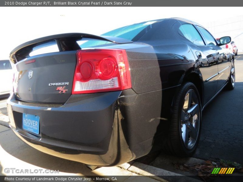 Brilliant Black Crystal Pearl / Dark Slate Gray 2010 Dodge Charger R/T