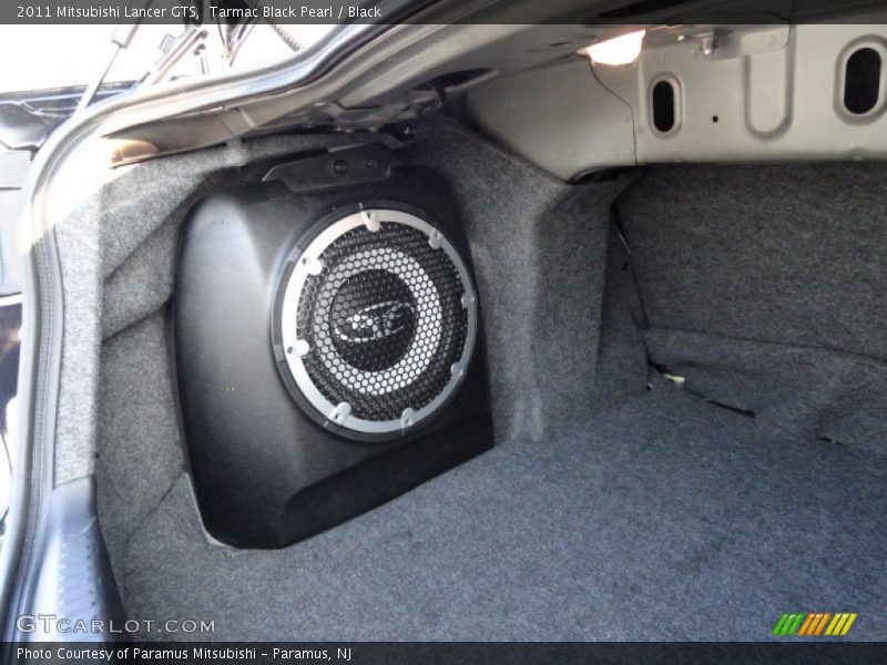 Tarmac Black Pearl / Black 2011 Mitsubishi Lancer GTS