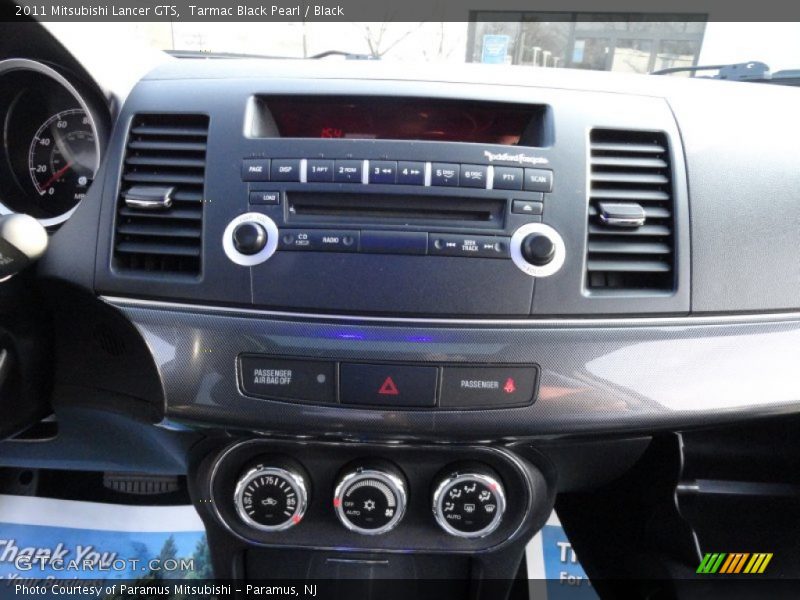 Tarmac Black Pearl / Black 2011 Mitsubishi Lancer GTS