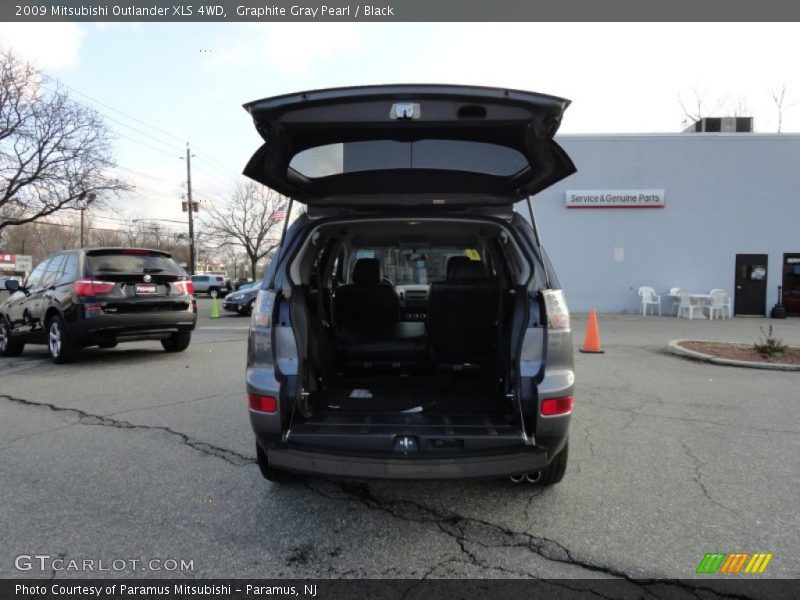 Graphite Gray Pearl / Black 2009 Mitsubishi Outlander XLS 4WD