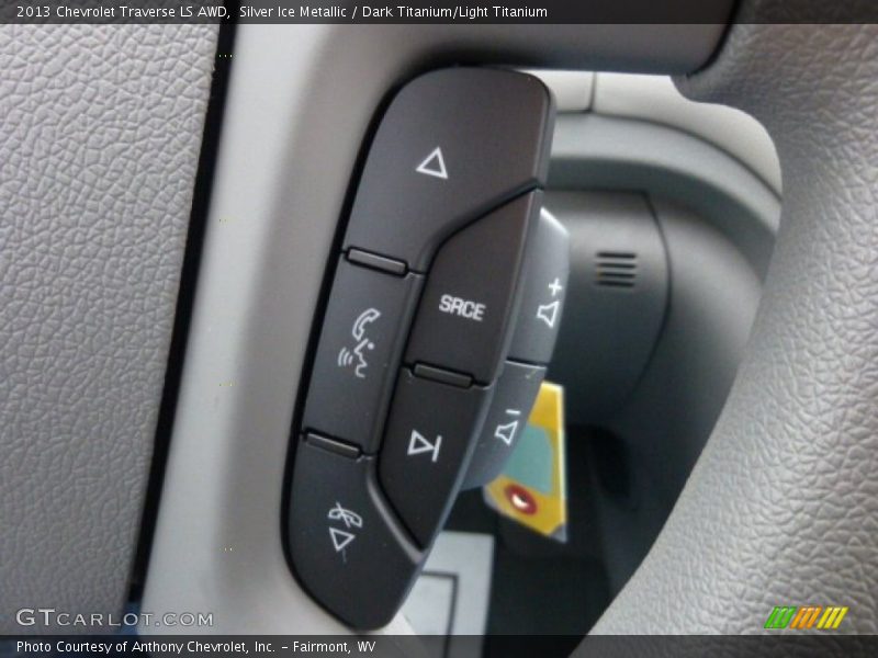 Controls of 2013 Traverse LS AWD