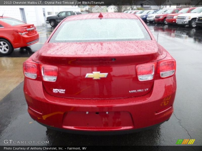 Crystal Red Tintcoat / Jet Black/Titanium 2013 Chevrolet Malibu LT