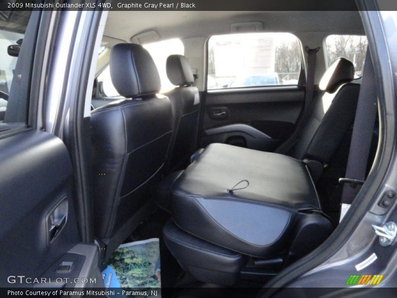 Graphite Gray Pearl / Black 2009 Mitsubishi Outlander XLS 4WD