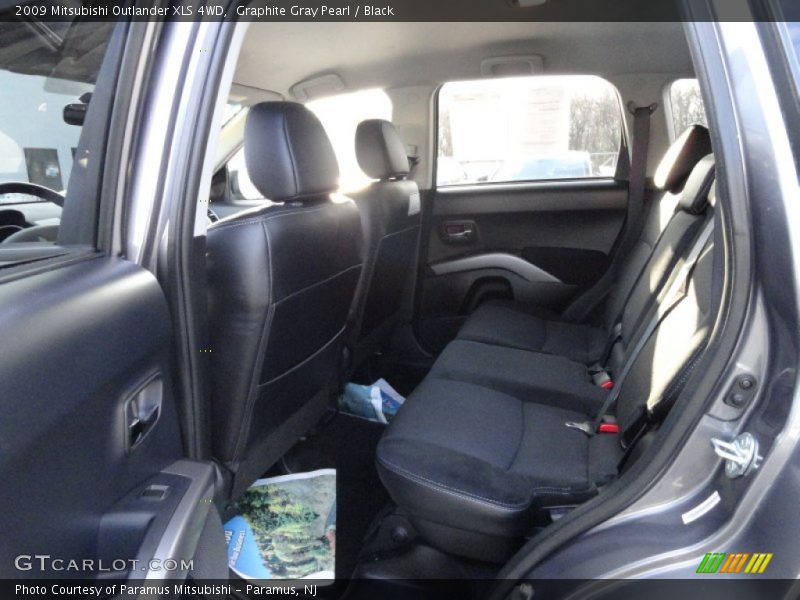 Graphite Gray Pearl / Black 2009 Mitsubishi Outlander XLS 4WD