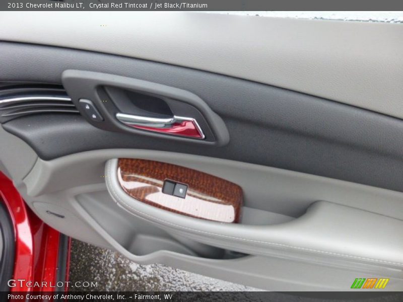Crystal Red Tintcoat / Jet Black/Titanium 2013 Chevrolet Malibu LT
