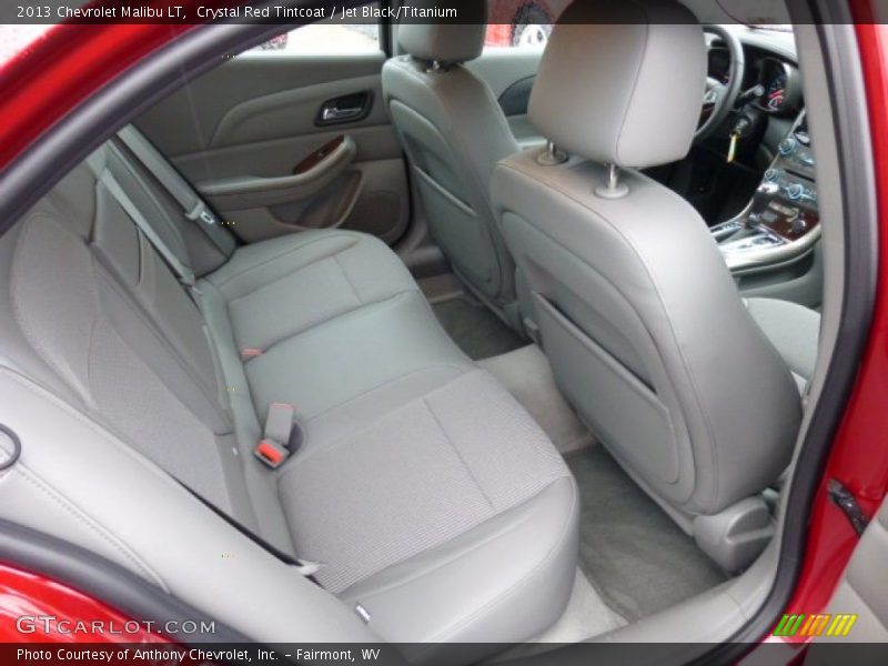 Crystal Red Tintcoat / Jet Black/Titanium 2013 Chevrolet Malibu LT