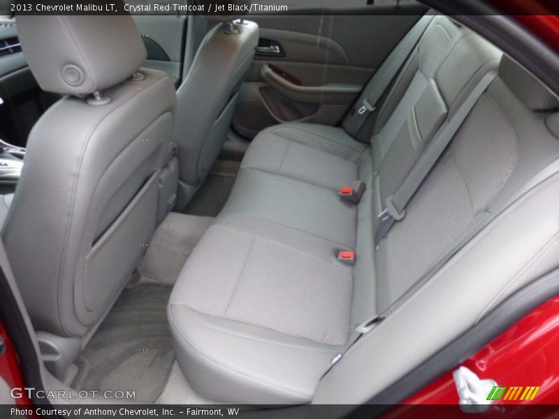 Crystal Red Tintcoat / Jet Black/Titanium 2013 Chevrolet Malibu LT