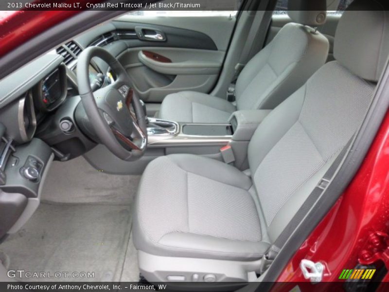 Crystal Red Tintcoat / Jet Black/Titanium 2013 Chevrolet Malibu LT