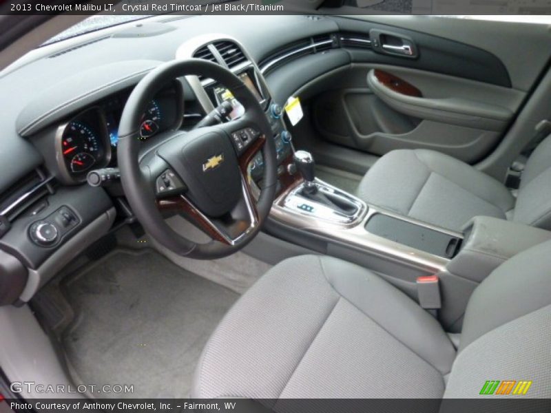 Crystal Red Tintcoat / Jet Black/Titanium 2013 Chevrolet Malibu LT