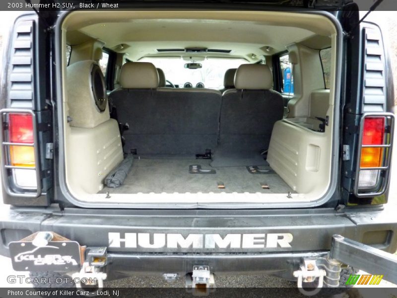  2003 H2 SUV Trunk