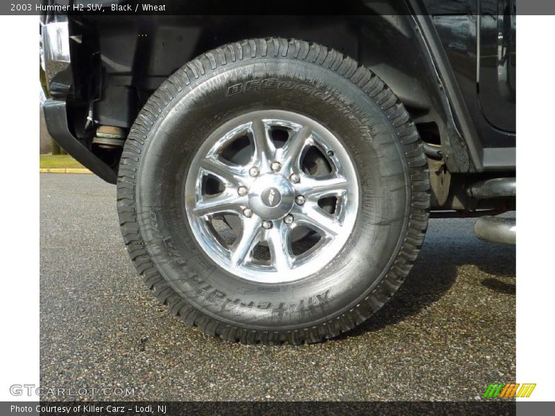 Custom Wheels of 2003 H2 SUV